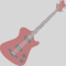 Red Electric Bass