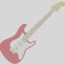 Red Strat Guitar